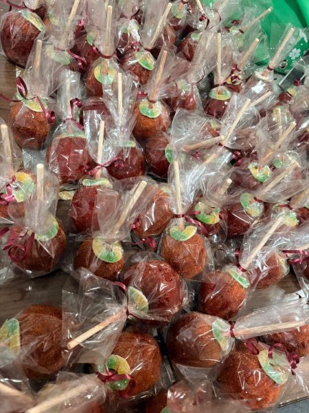 Manzanas cubiertas